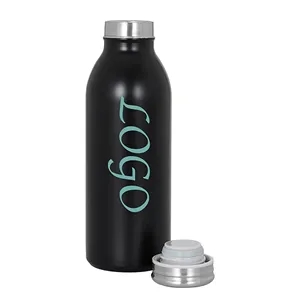Stainless Steel Thermal Water Bottle Sport Travel Bicycle