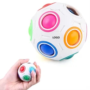 Decompression Rainbow Ball Puzzle Toy