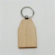 Wooden Keychain Personalized Rectangle Tag Craft Resin | https://www.bestnamebadges.com