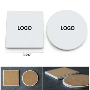 Absorbent Ceramic Stone Coaster