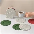 Soft Anti Scalding Printed Coasters Office Table Coffee | https://www.bestnamebadges.com