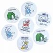 Customized Stylish Wooden Coasters Coffee Office Restaurant | https://www.bestnamebadges.com