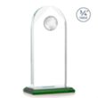 Blake Globe Award - Green | https://www.bestnamebadges.com