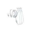 3 IN 2 100W Retractable Multi Charging Cable | https://www.bestnamebadges.com