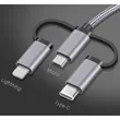 3 in 1 Charging Cord Adapter | https://www.bestnamebadges.com