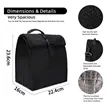 Foldable Freezable Lunch Bag Buckle Handle | https://www.bestnamebadges.com