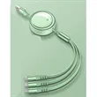 100W Retractable Multi Charger Cord Compact for Travel | https://www.bestnamebadges.com