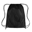 Polyester Drawstring Cinch Backpack | https://www.bestnamebadges.com