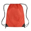 Polyester Drawstring Cinch Backpack | https://www.bestnamebadges.com
