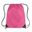 Polyester Drawstring Cinch Backpack | https://www.bestnamebadges.com