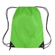 Polyester Drawstring Cinch Backpack | https://www.bestnamebadges.com