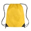 Polyester Drawstring Cinch Backpack | https://www.bestnamebadges.com