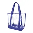 Clear Stadium Tote Bag | https://www.bestnamebadges.com