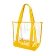 Clear Stadium Tote Bag | https://www.bestnamebadges.com