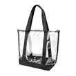 Clear Stadium Tote Bag | https://www.bestnamebadges.com