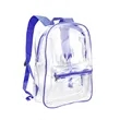 Clear PVC Backpack | https://www.bestnamebadges.com