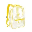 Clear PVC Backpack | https://www.bestnamebadges.com