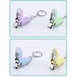 Mini Portable Folding Nail Clipper Carbon Steel W/Key Ring | https://www.bestnamebadges.com