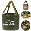 BBQ Accessory Outdoor Foldable Water Container Bucket Bags | https://www.bestnamebadges.com