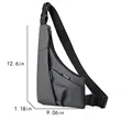 Lightweight Sling Crossbody Chest Bag Men Shoulder Backpack | https://www.bestnamebadges.com