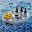 Pools Tub Large Capacity Inflatable Floating Drink Holder | https://www.bestnamebadges.com