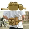 Tactical Waist Pouch Fanny Pack W/ Water Bottle Holder | https://www.bestnamebadges.com
