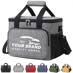 24 Can 15L Large Insulated Lunch Box Cooler Beer Bag | https://www.bestnamebadges.com