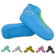 Reusable Silicone Waterproof No-Slip Shoe Covers with Zipper | https://www.bestnamebadges.com