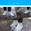 Reusable Silicone Waterproof No-Slip Shoe Covers with Zipper | https://www.bestnamebadges.com