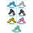Reusable Silicone Waterproof No-Slip Shoe Covers with Zipper | https://www.bestnamebadges.com