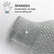 Level 5 Cut Proof Chainmail  Kitchen Safety HPPE Gloves | https://www.bestnamebadges.com