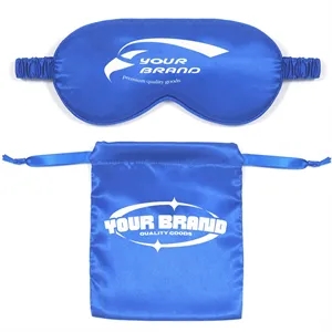 Sleeping Aid Blindfold Travel Super Soft Silk Sleep Eye Mask | https://www.bestnamebadges.com