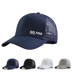 Mesh Cotton Twill Trucker Baseball Cap