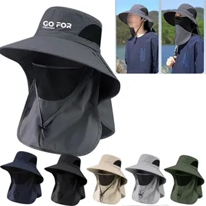 Fishing Sun Protection Hat with Face Cover & Neck Flap