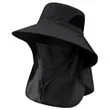 Fishing Sun Protection Hat with Face Cover & Neck Flap | https://www.bestnamebadges.com