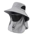 Fishing Sun Protection Hat with Face Cover & Neck Flap | https://www.bestnamebadges.com