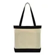Custom Two Tone Tote Bag 12 OZ | https://www.bestnamebadges.com