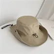 Summer Fishing Sun Hat with Chin Cord | https://www.bestnamebadges.com