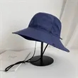 Summer Fishing Sun Hat with Chin Cord | https://www.bestnamebadges.com