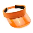 Clear Colored Plastic Sun Visors Hat | https://www.bestnamebadges.com