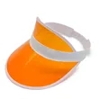 PVC Clear Colored Plastic Sun Visors Hat | https://www.bestnamebadges.com