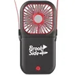 Power Bank and Folding Neck Fan | https://www.bestnamebadges.com