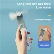 Rechargable Folding Mini Fan | https://www.bestnamebadges.com