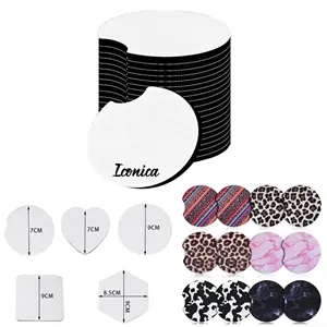 Circular Opening Car Coasters