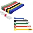 10 Pieces Reusable Fastening Color Cable Ties | https://www.bestnamebadges.com