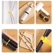 10 Pieces Reusable Fastening Color Cable Ties | https://www.bestnamebadges.com