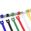10 Pieces Reusable Fastening Color Cable Ties | https://www.bestnamebadges.com