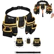 Adjustable Utility Pocket Tool Belts | https://www.bestnamebadges.com