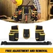 Adjustable Utility Pocket Tool Belts | https://www.bestnamebadges.com