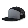7 panel Hybrid trucker cap | https://www.bestnamebadges.com